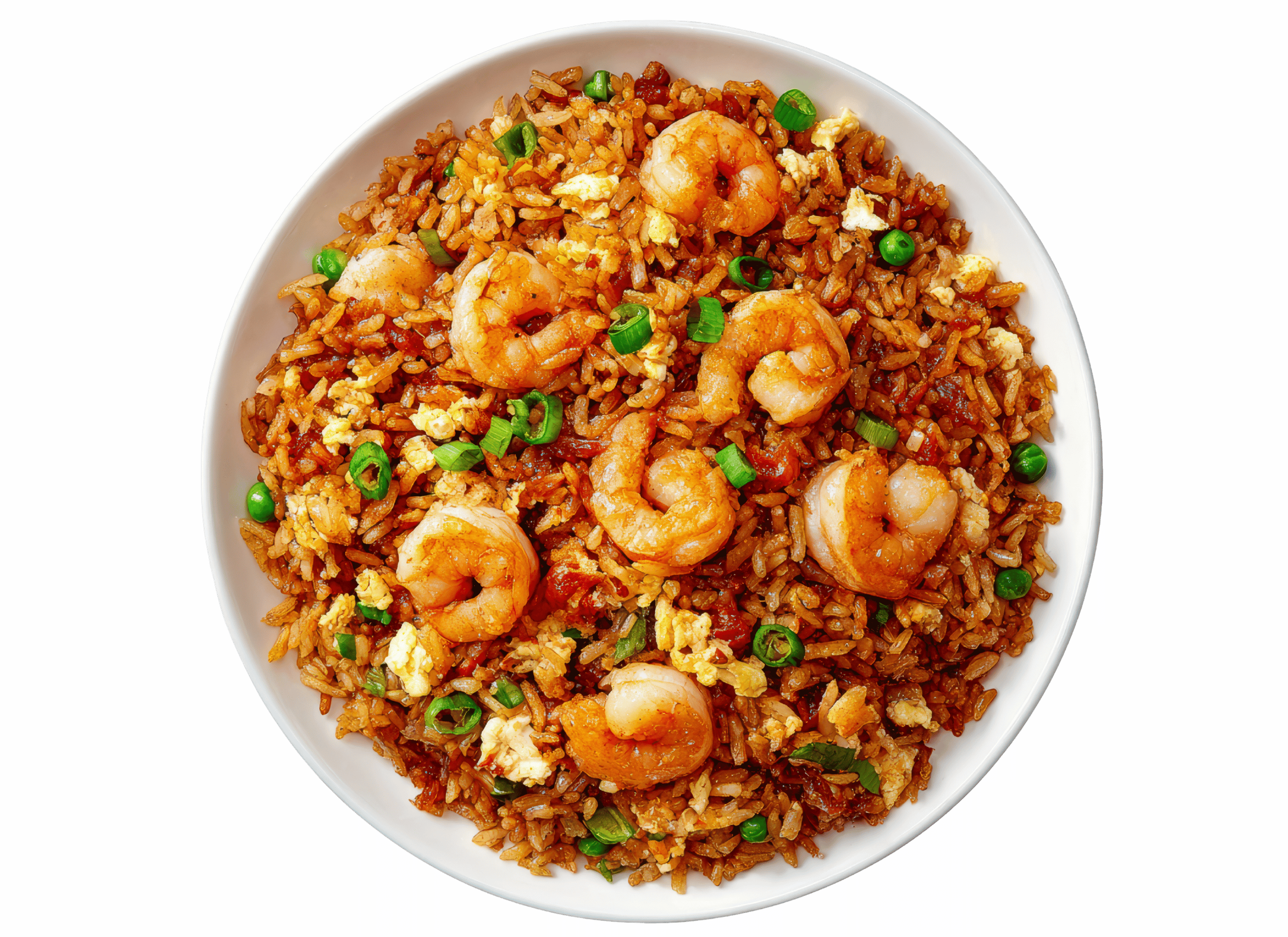 Riz frit aux crevettes